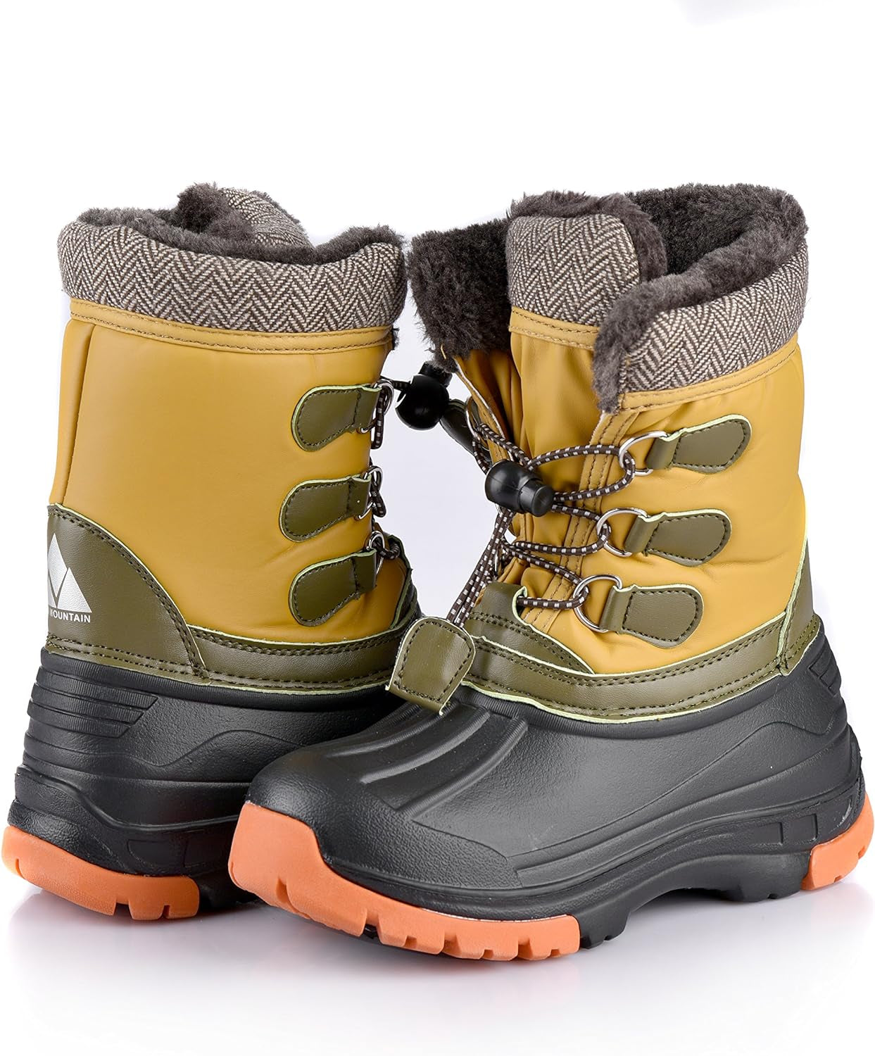 Nova Mountain Boy'S and Girl'S Waterproof Winter Snow Boots