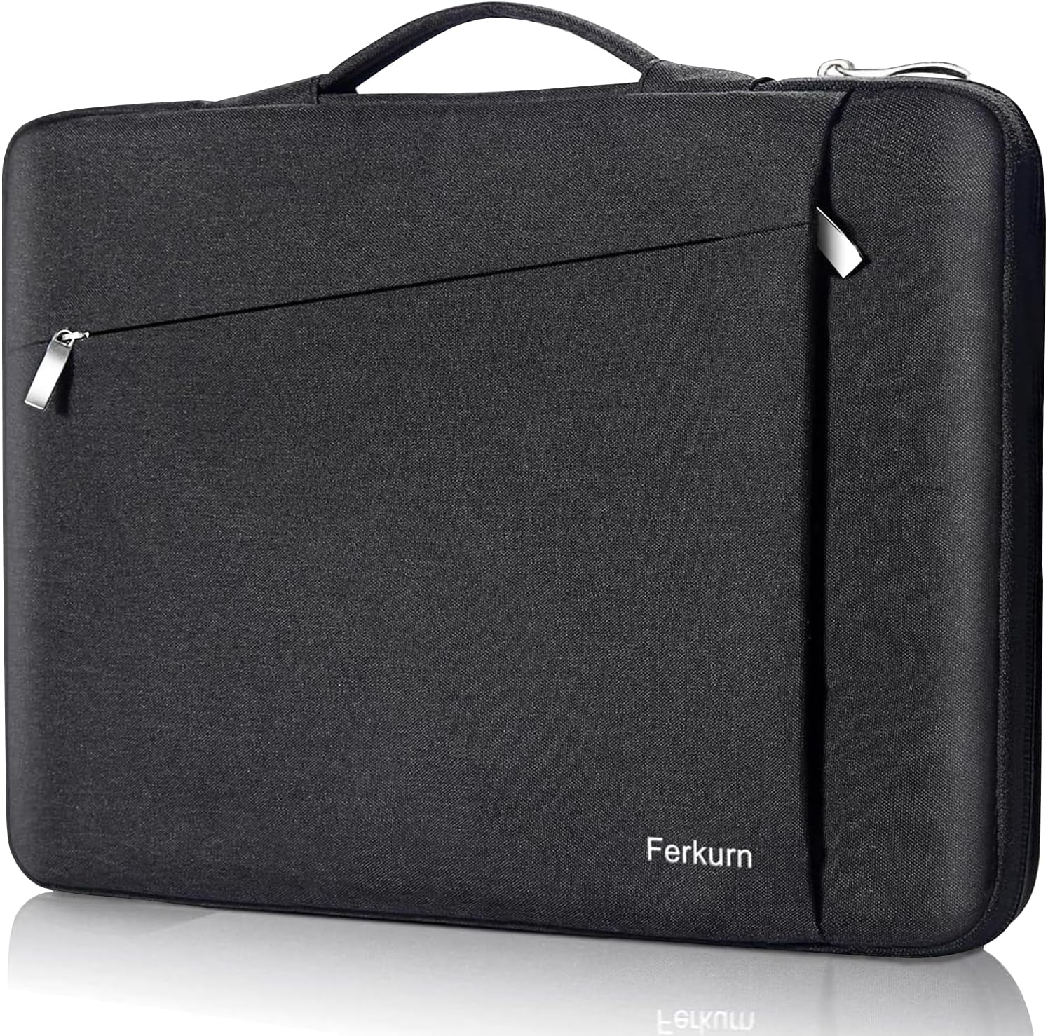 Laptop Case Sleeve for Men Women Chromebook Case Compatible with Macbook Air/Pro Lenovo Surface HP Dell ASUS Acer, 14 Inch, Black